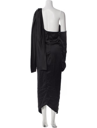 Arias One-Shoulder Long Dress
