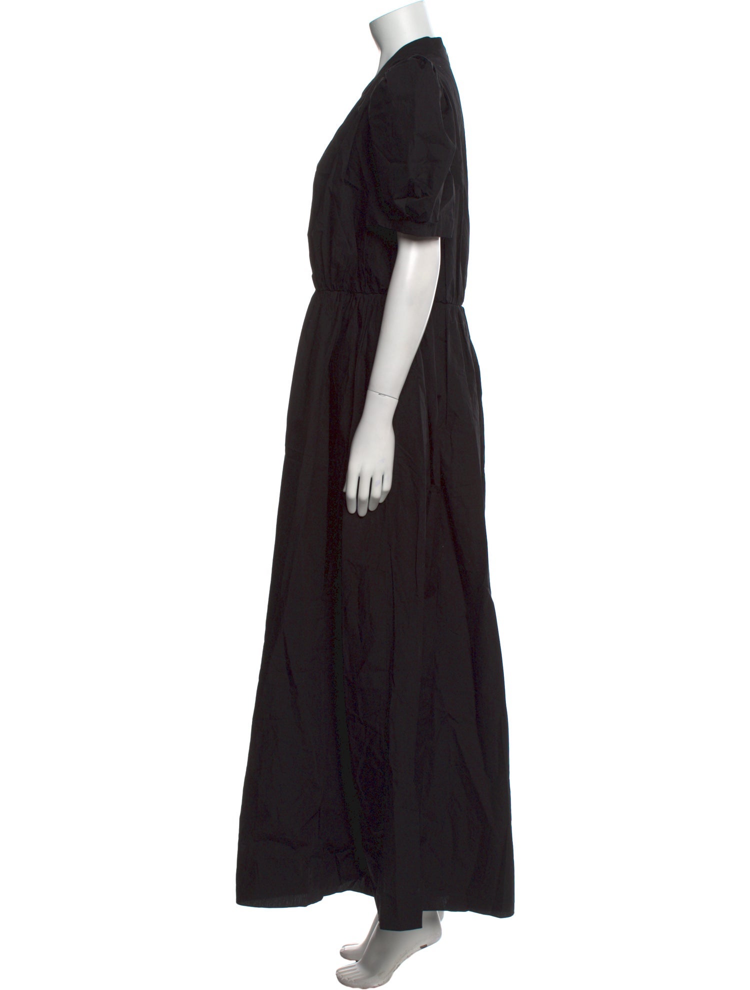 Arias V-Neck Long Dress