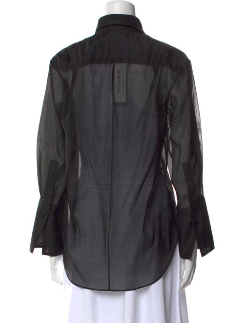 Arias Long Sleeve Button-Up Top