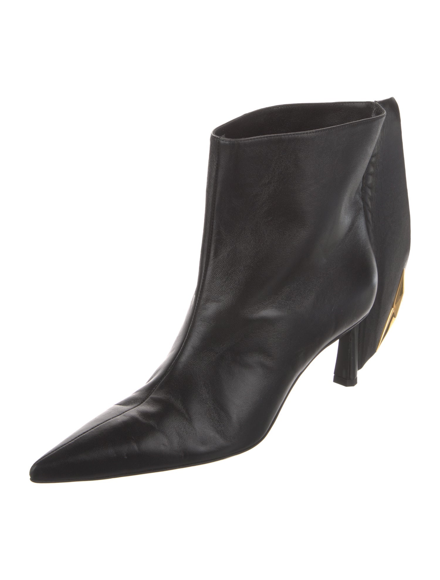 Area x Sergio Rossi Leather Boots