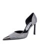 Area x Sergio Rossi Satin D'Orsay Pumps