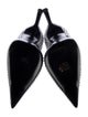 Area x Sergio Rossi Satin D'Orsay Pumps