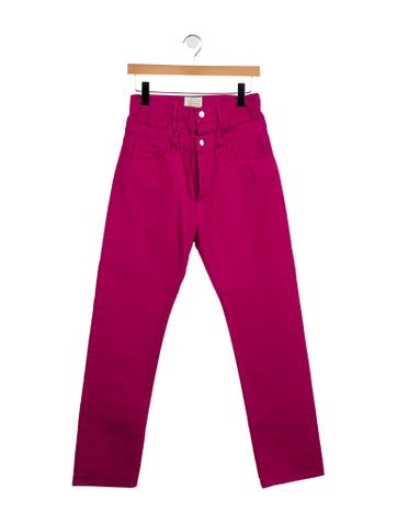 Aries Jeans High-Rise Straight Leg M