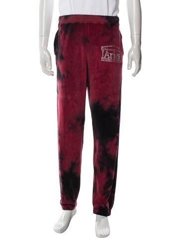 Aries Pants Tie-Dye Print Joggers S