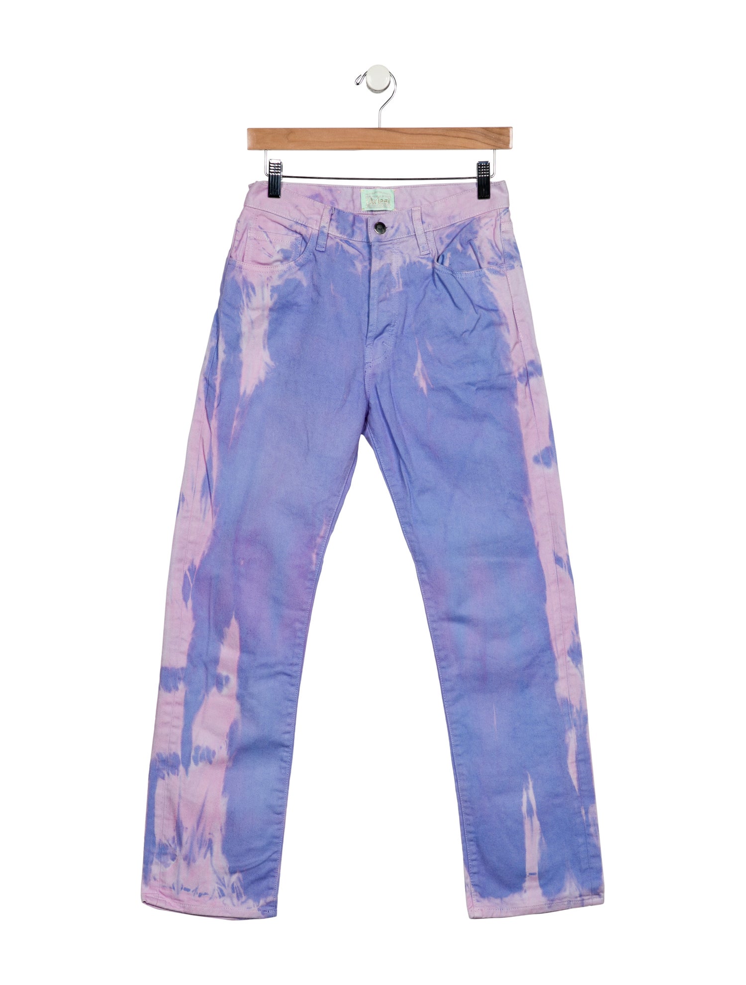 Aries High-Rise Straight Leg Jeans