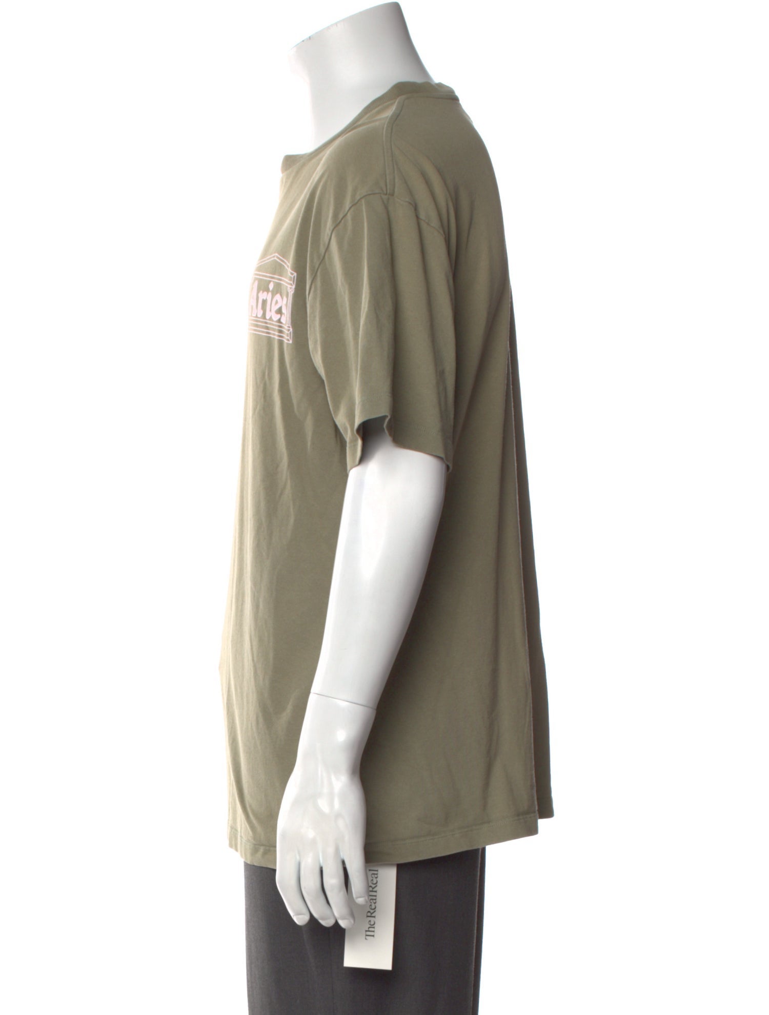 Aries Graphic Print Crew Neck T-Shirt