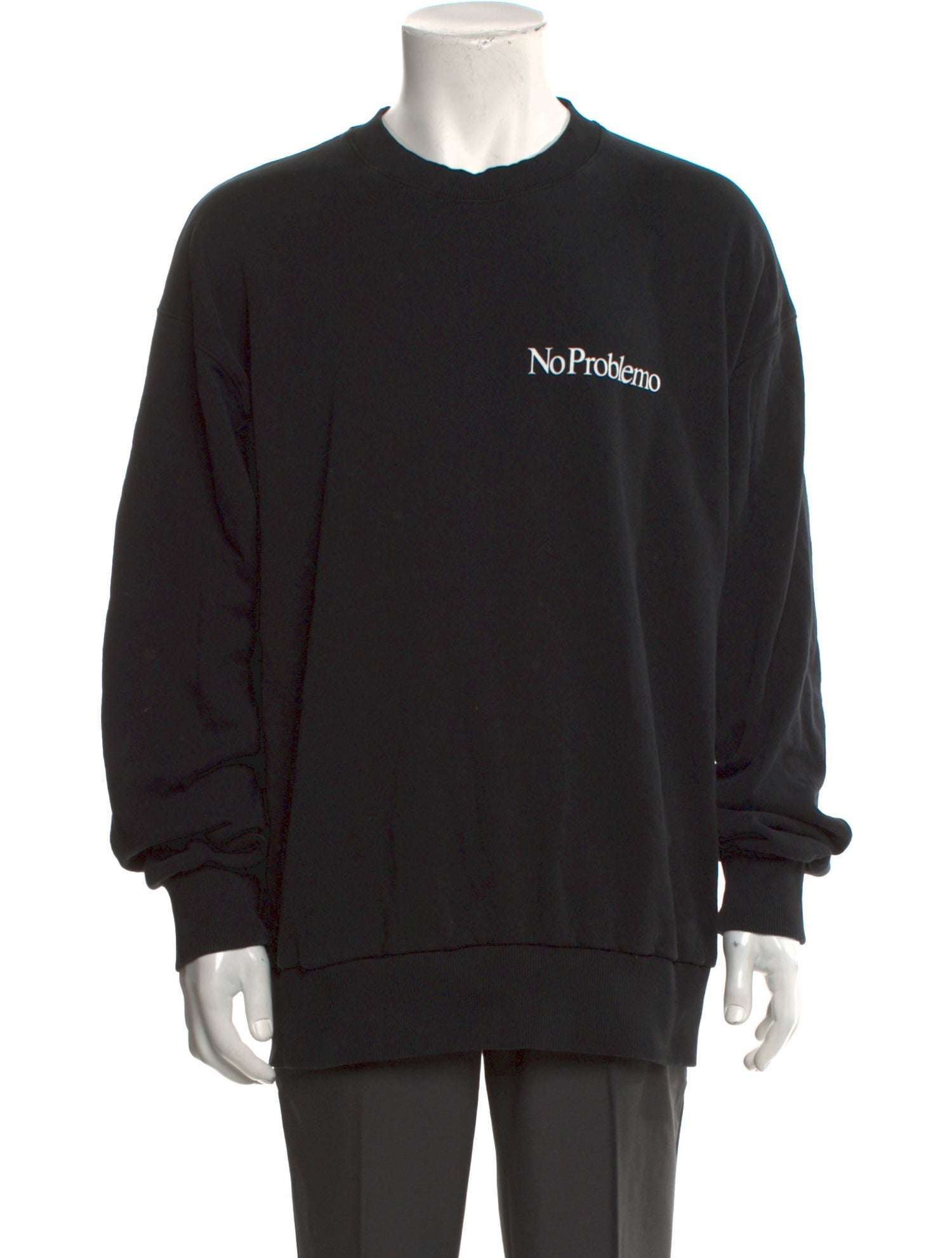 Aries Graphic Print Crew Neck Pullover