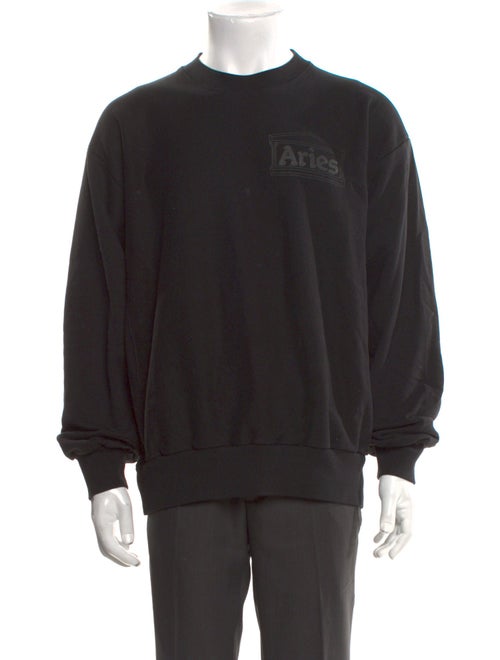 Aries Graphic Print Crew Neck Sweatshirt