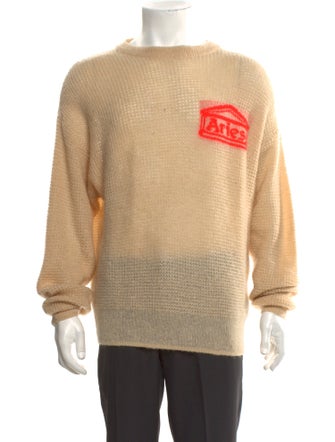 Aries Graphic Print Crew Neck Pullover