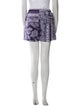 Aries Paisley Print Mini Shorts
