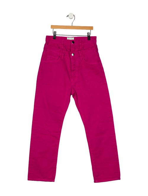 Aries High-Rise Straight Leg Jeans