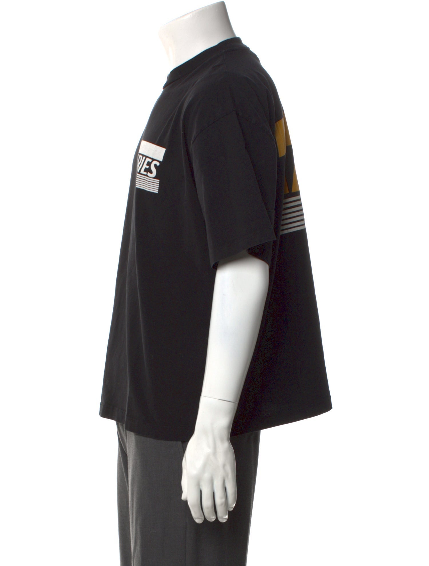 Aries Graphic Print Crew Neck T-Shirt