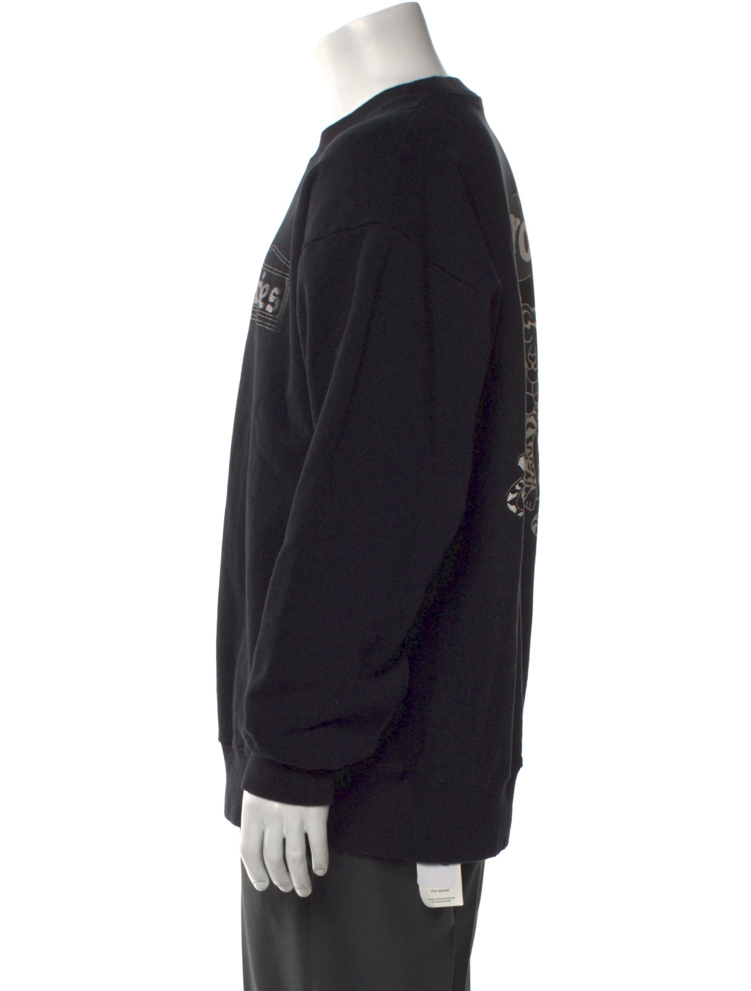 Aries Graphic Print Crew Neck Sweatshirt