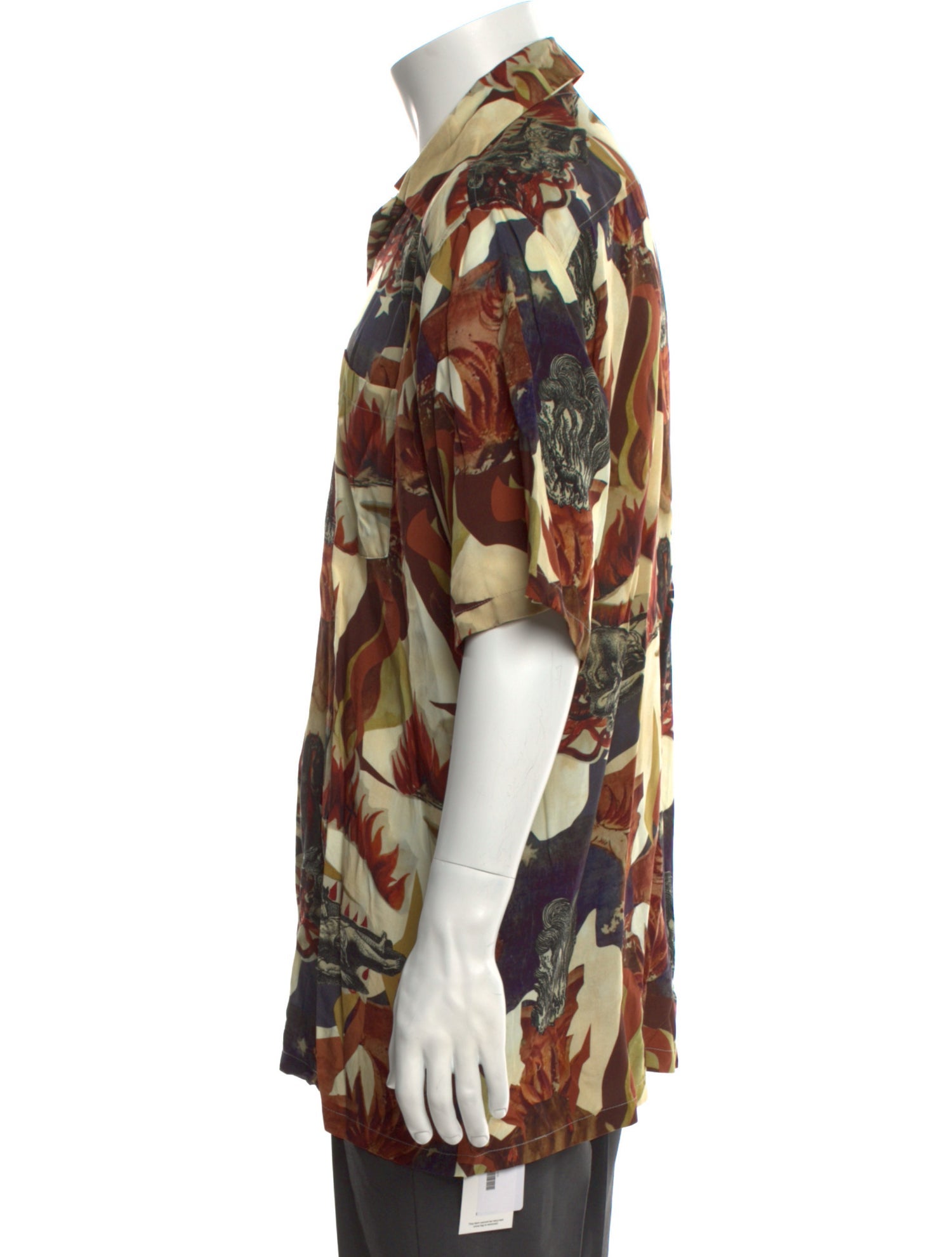 Aries Printed Short Sleeve Shirt