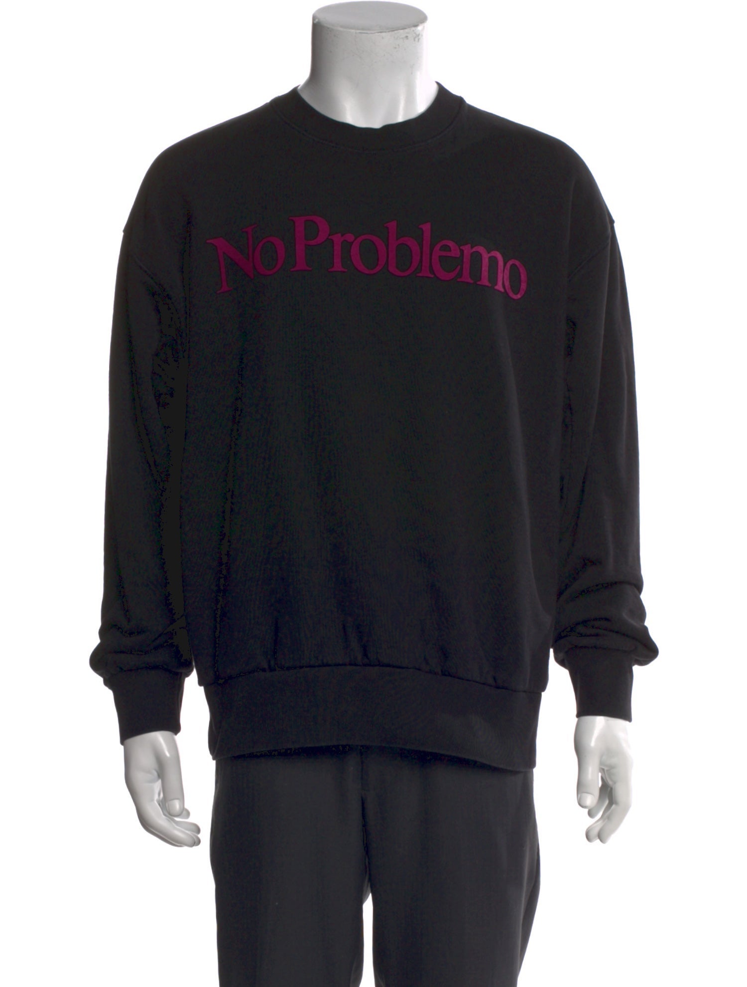 Aries Graphic Print Crew Neck Sweatshirt