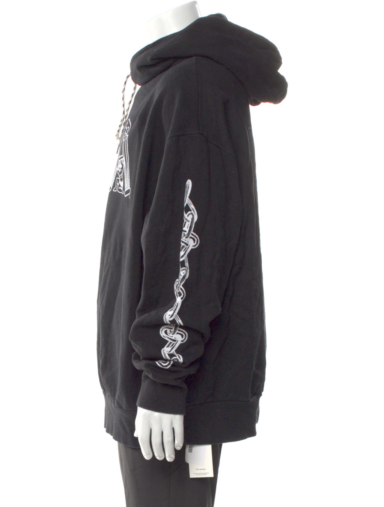 Aries Graphic Print Crew Neck Hoodie