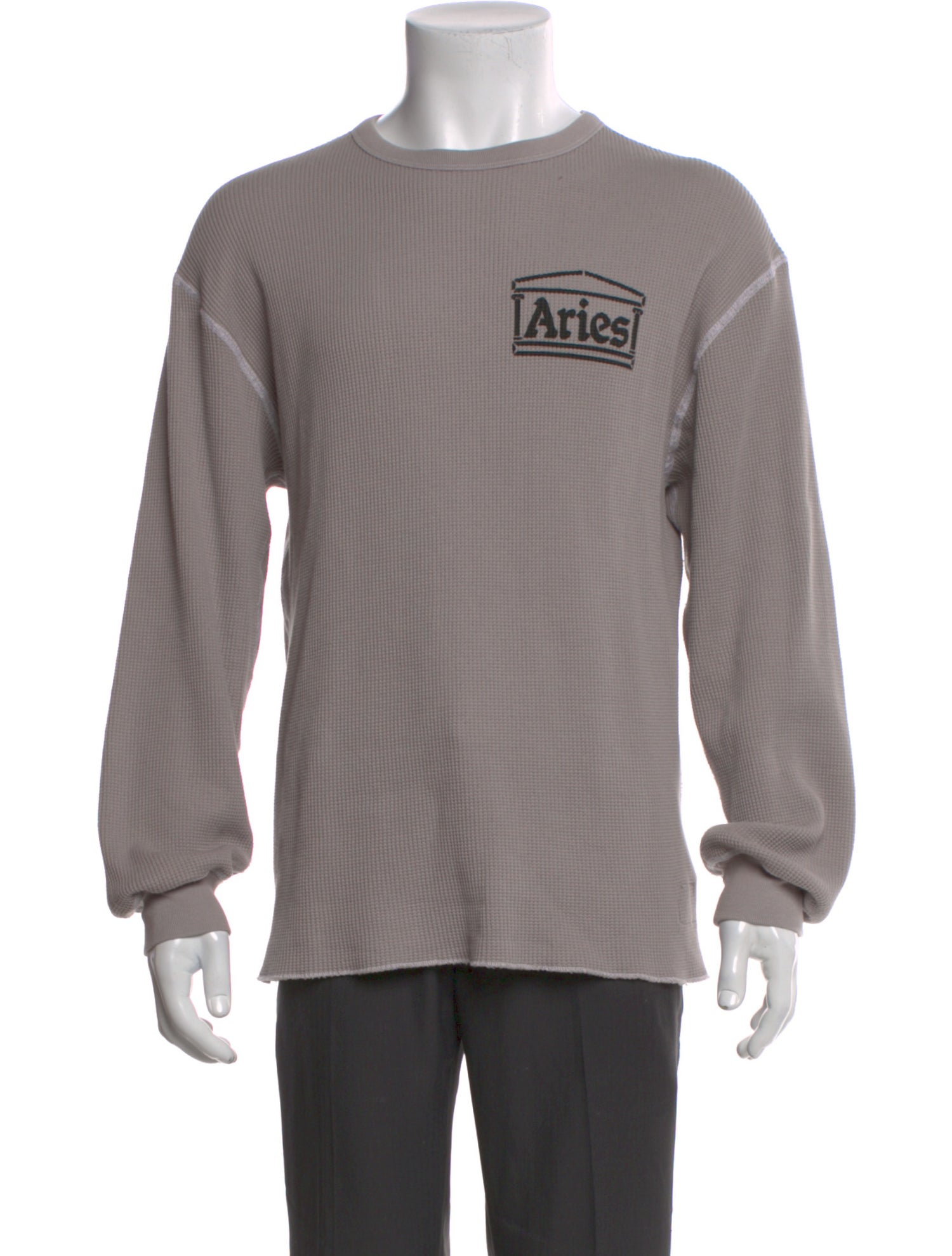 Aries Graphic Print Crew Neck Pullover