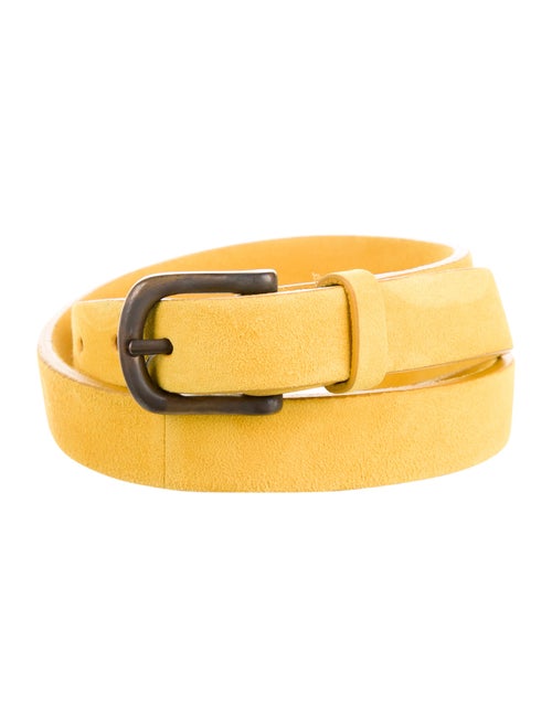 Arjé Nic Suede Belt w/ Tags Yellow