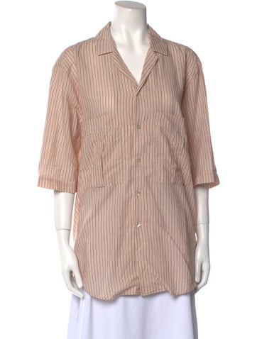 Arjé Tops Striped Three-Quarter Sleeve Tunic M