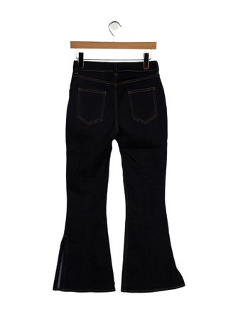 ARJÉ Mid-Rise Wide Leg Jeans
