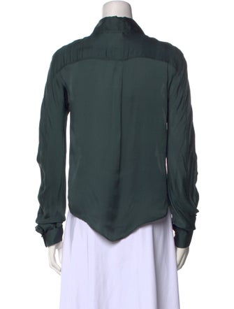 ARJÉ Long Sleeve Button-Up Top
