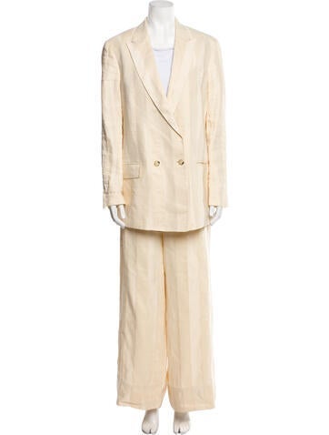 Arjé Suiting Linen Two-Piece Suit L