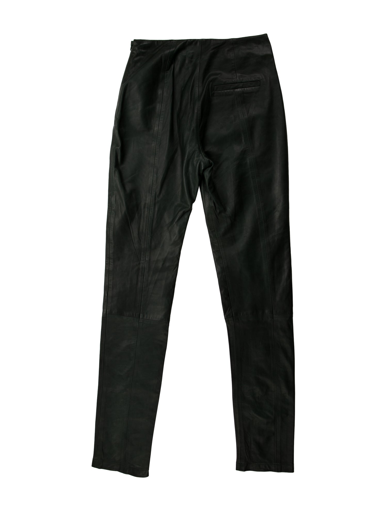 ARJÉ Leather Straight Leg Pants w/ Tags