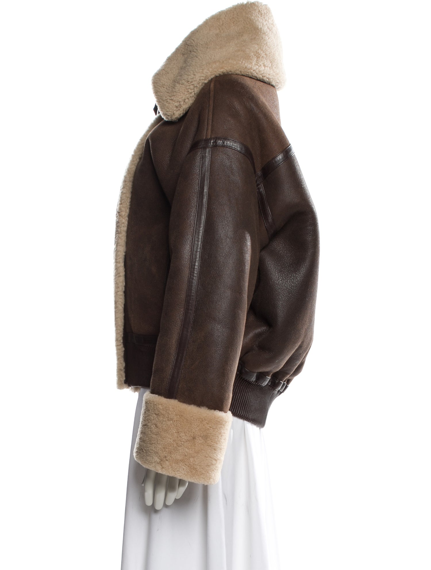 ARJÉ Reversible Leather Biker Jacket