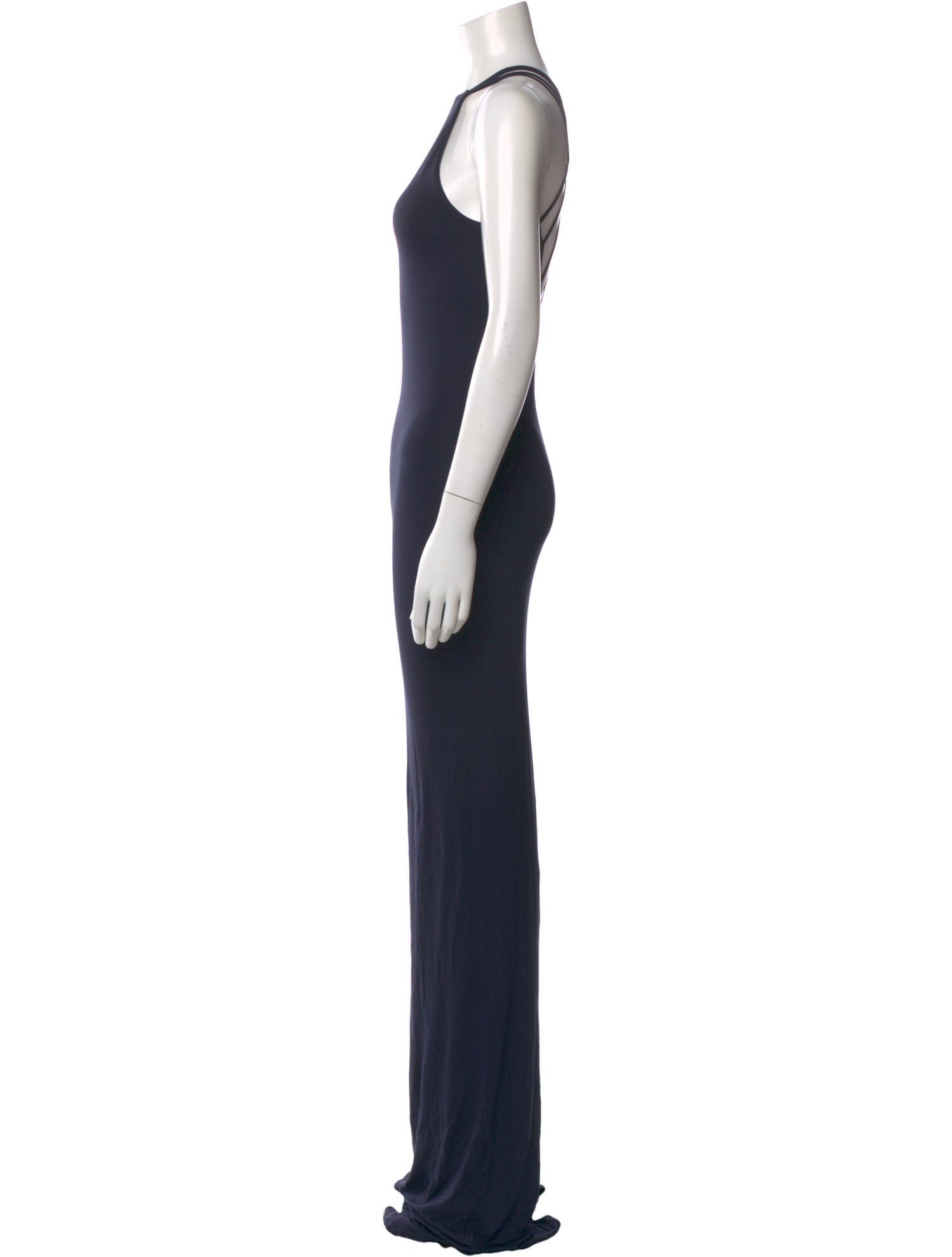 ARJÉ Halterneck Long Dress