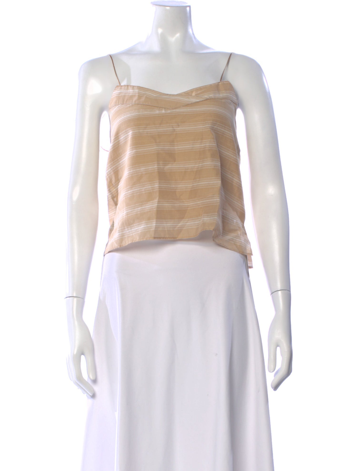 ARJÉ Striped V-Neck Top w/ Tags