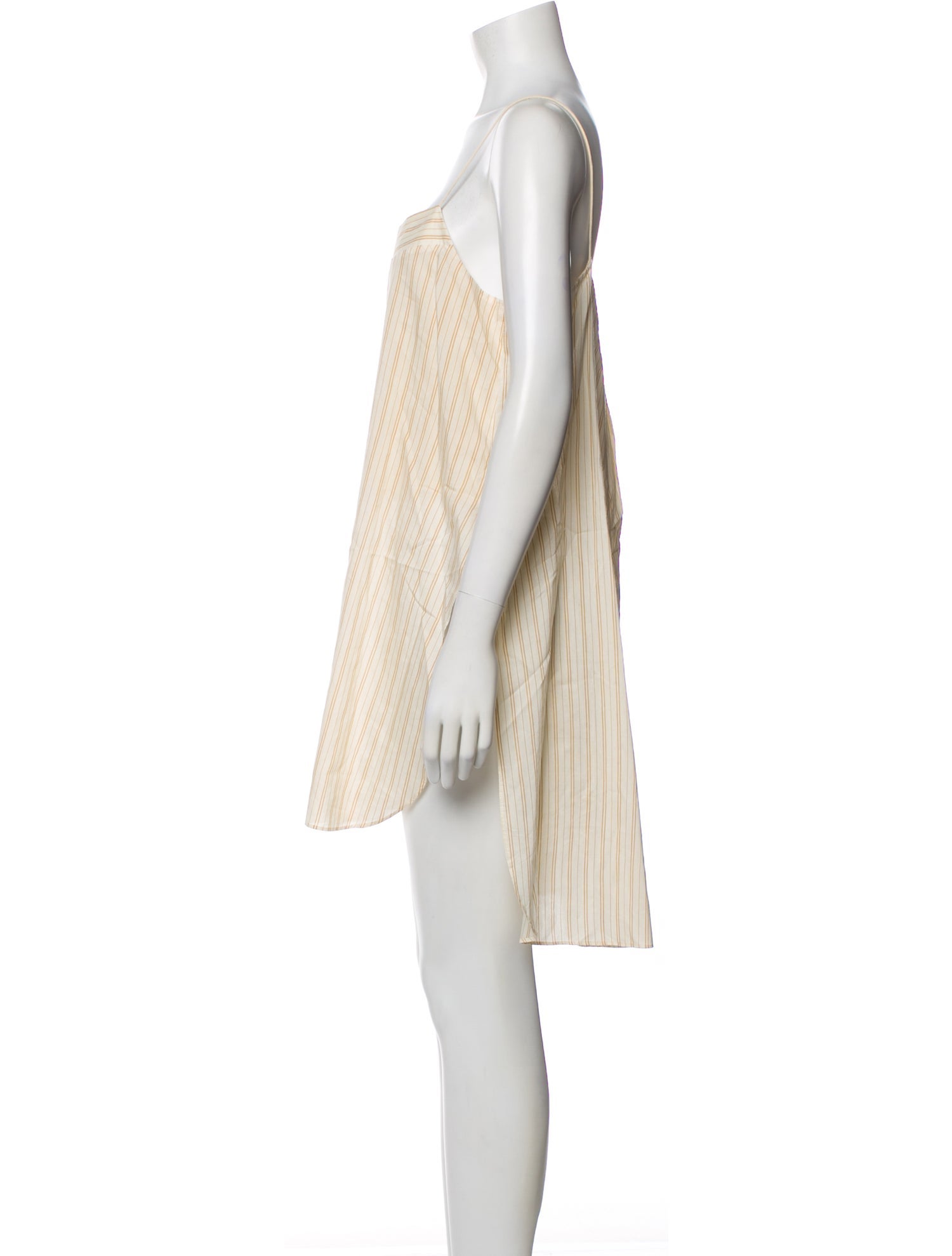 ARJÉ Striped V-Neck Top