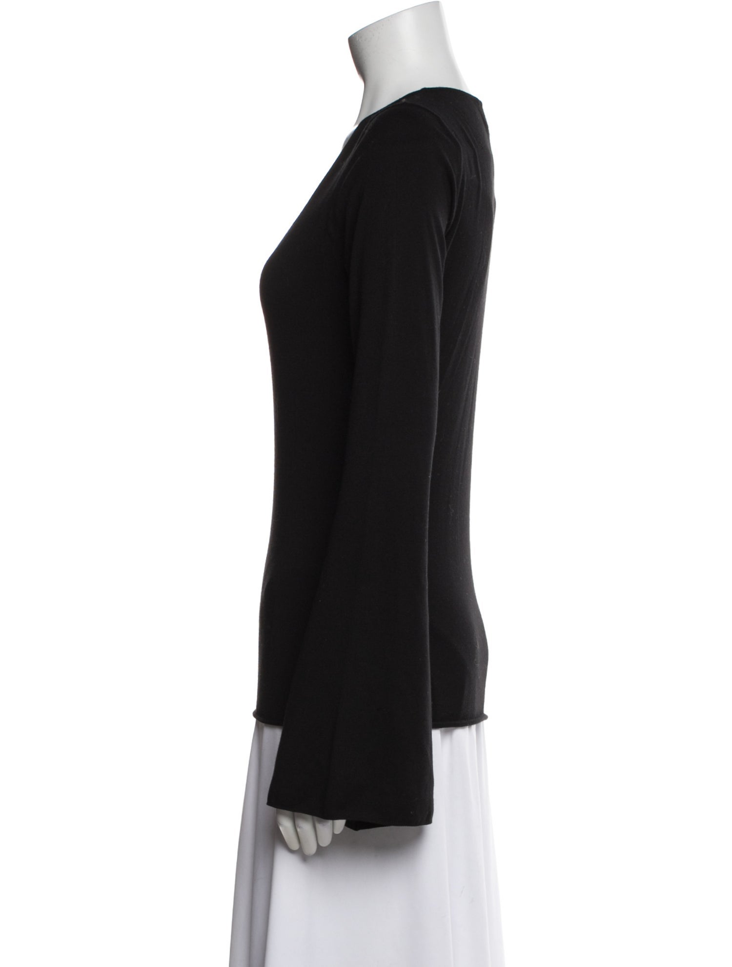 ARJÉ Virgin Wool Crew Neck Top