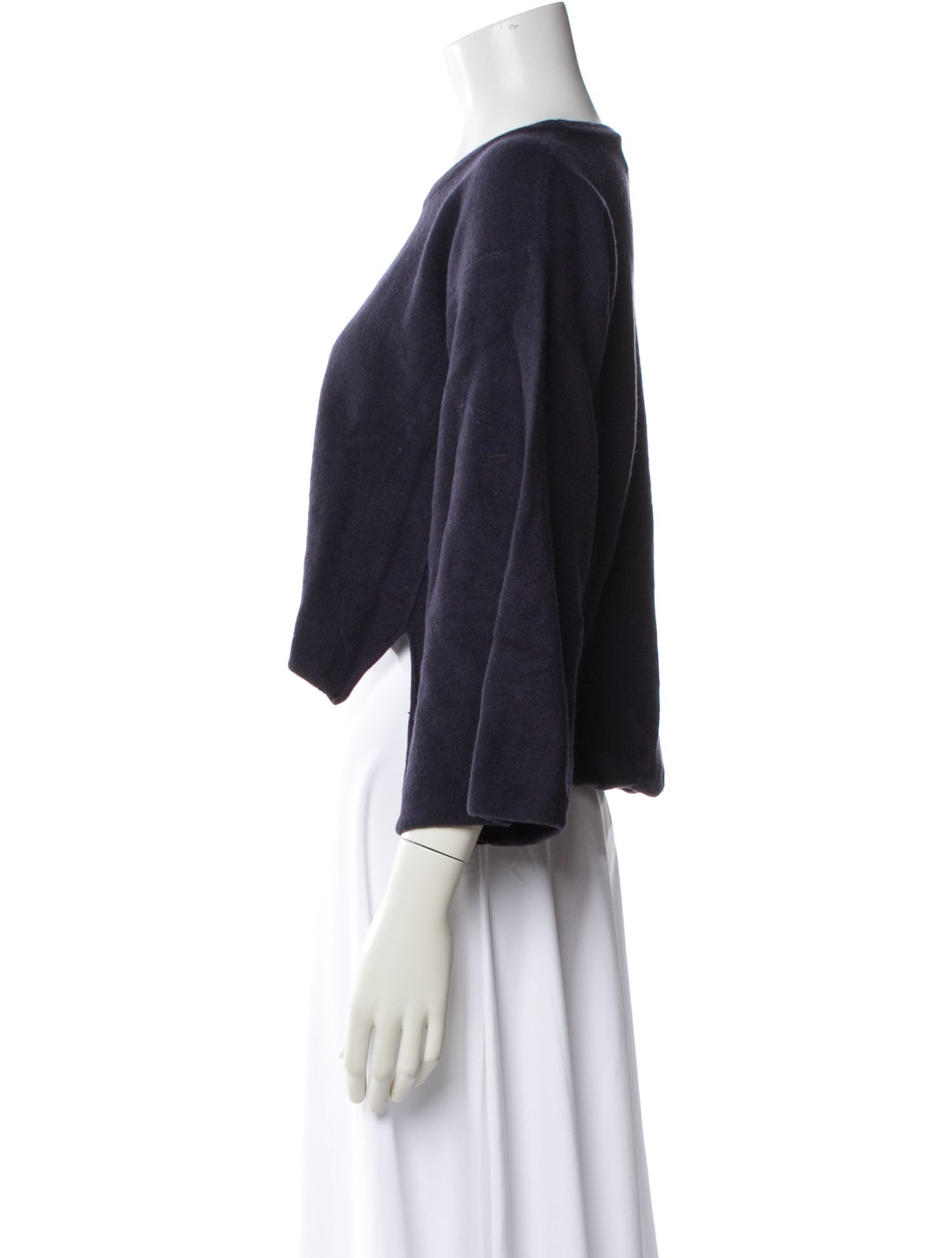 ARJÉ Wool Crew Neck Crop Top