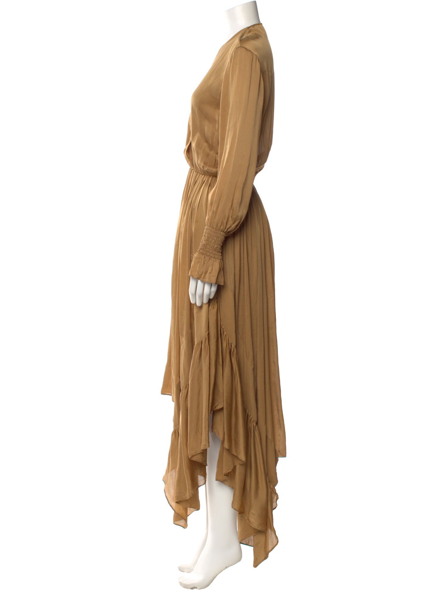ARJÉ Silk Long Dress