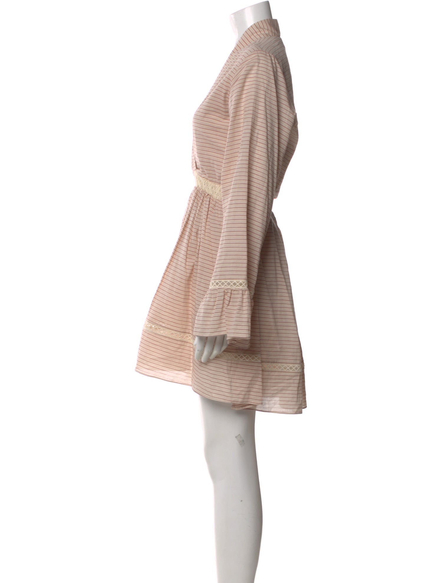 ARJÉ V-Neck Knee-Length Dress