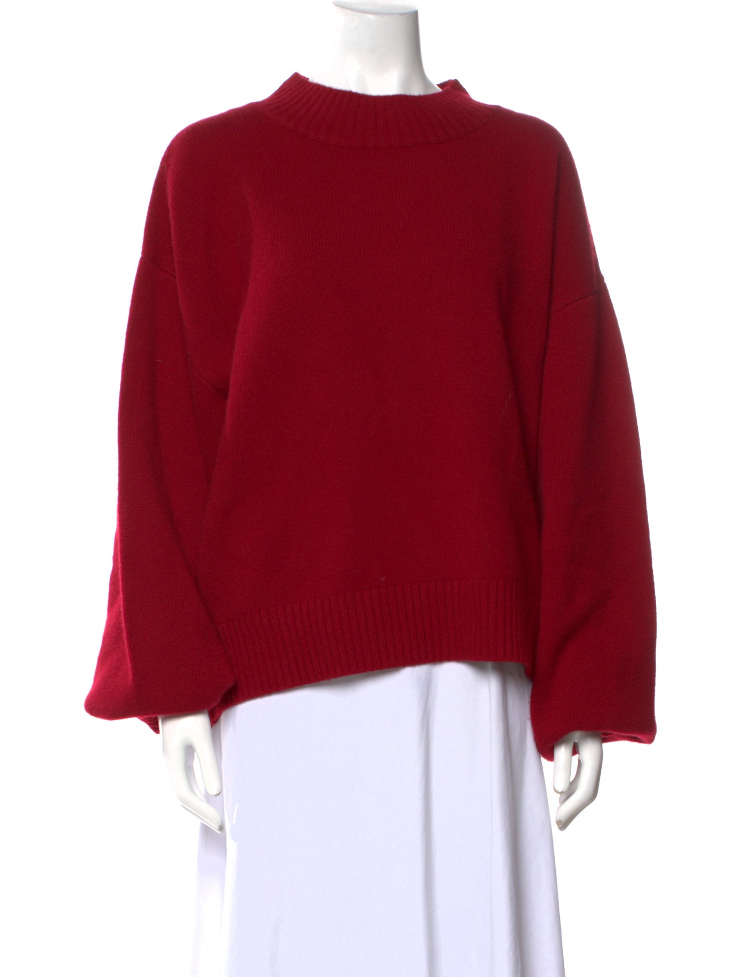 Arakii Merino Wool Mock Neck Sweater
