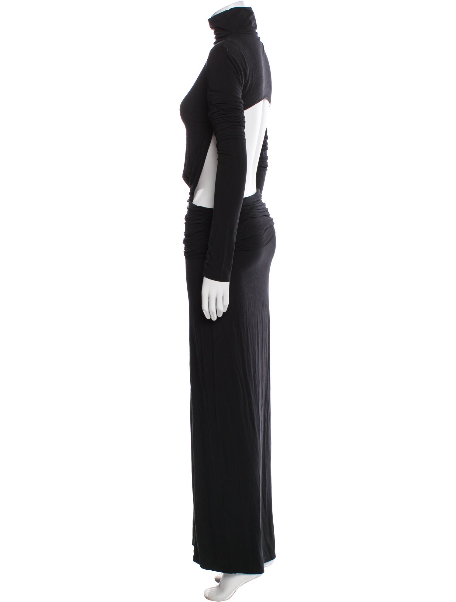 Arakii Turtleneck Long Dress