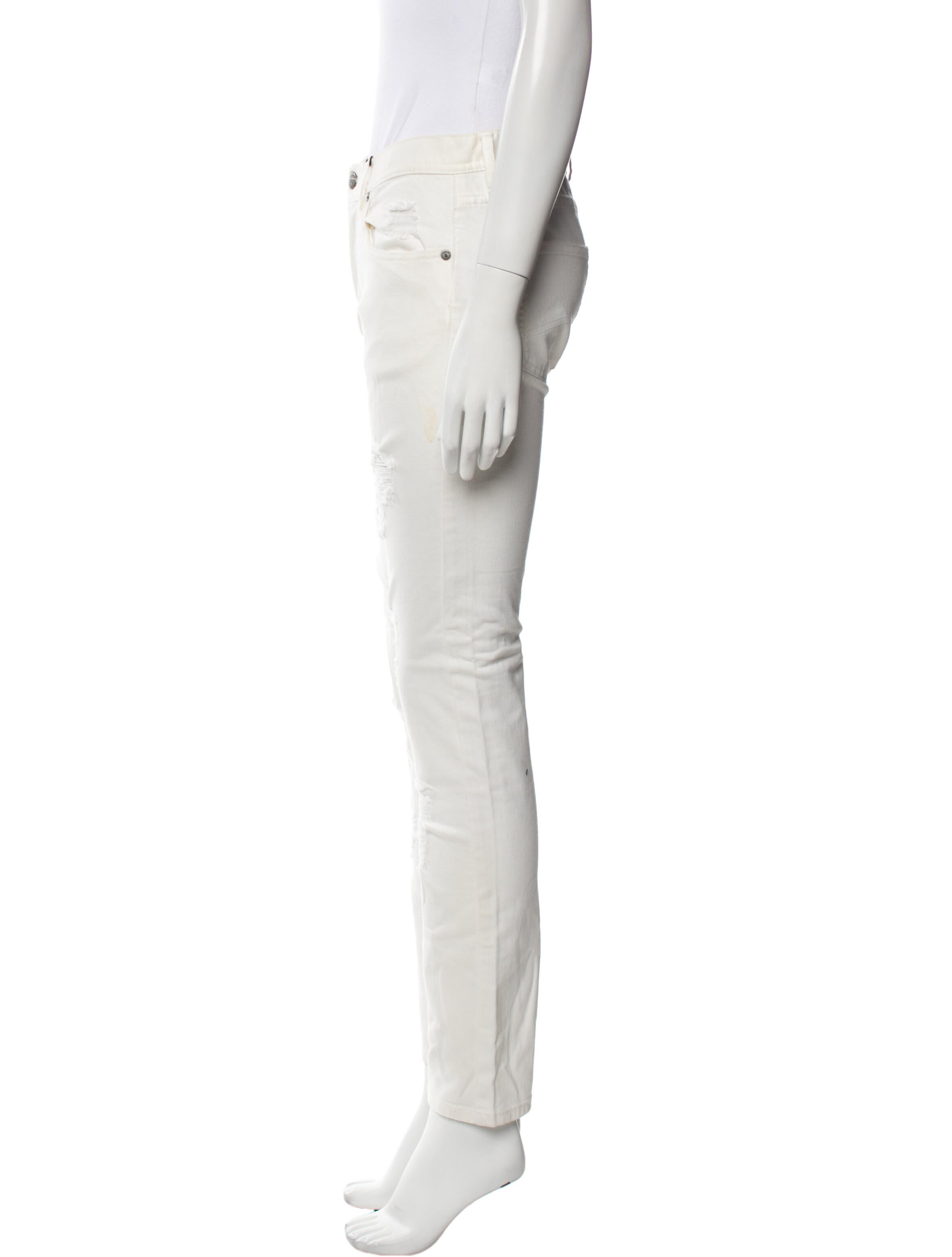 Armani Exchange Mid-Rise Straight Leg Jeans