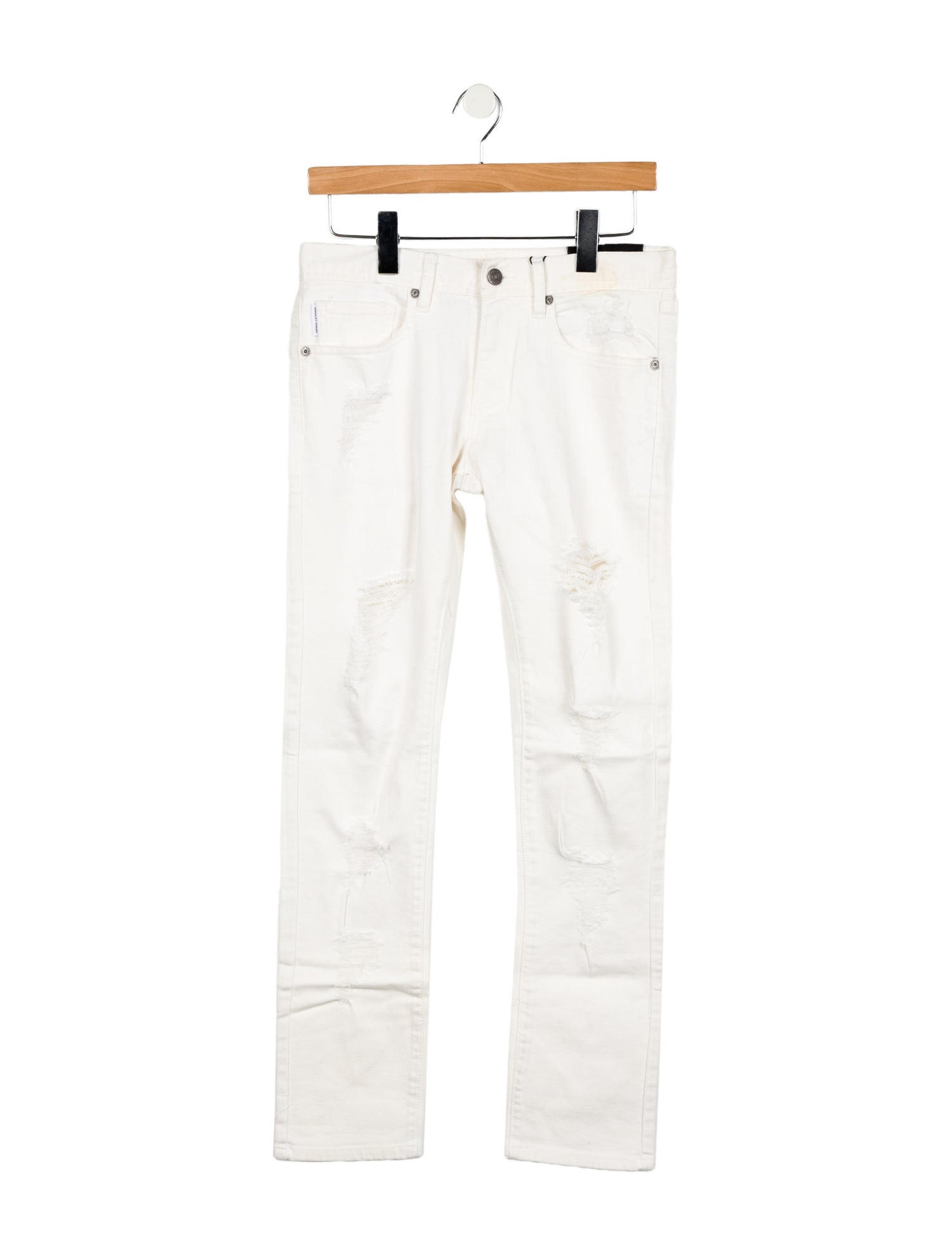 Armani Exchange Mid-Rise Straight Leg Jeans