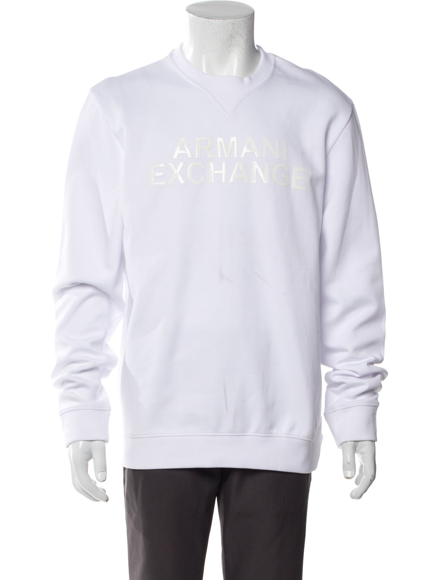 Armani Exchange Graphic Print Crew Neck Sweatshirt