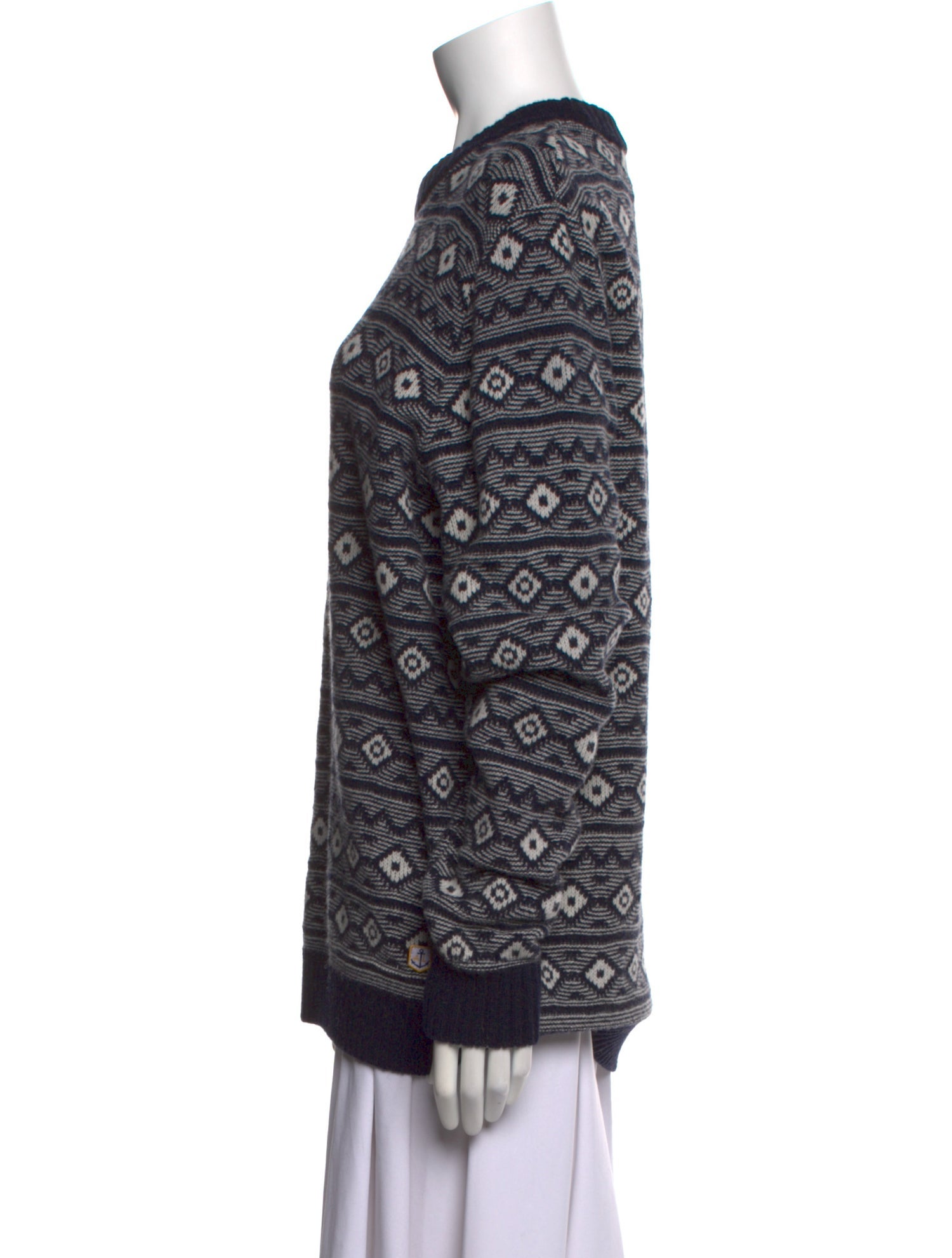 Armor Lux Wool Printed Sweater w/ Tags