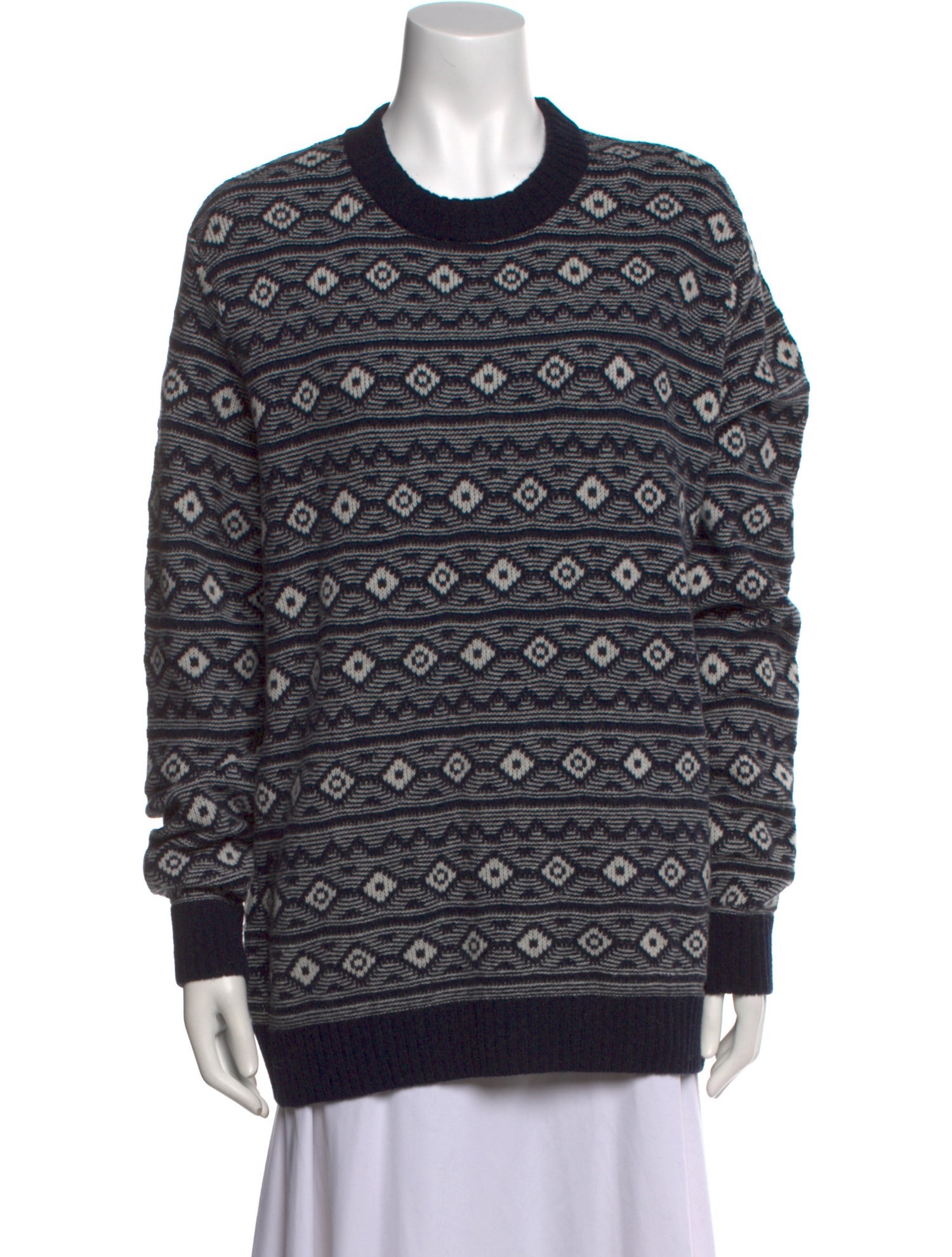 Armor Lux Wool Printed Sweater w/ Tags
