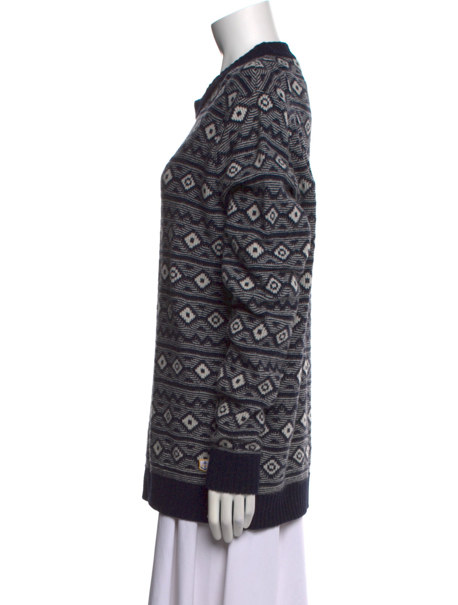 Armor Lux Wool Printed Sweater w/ Tags