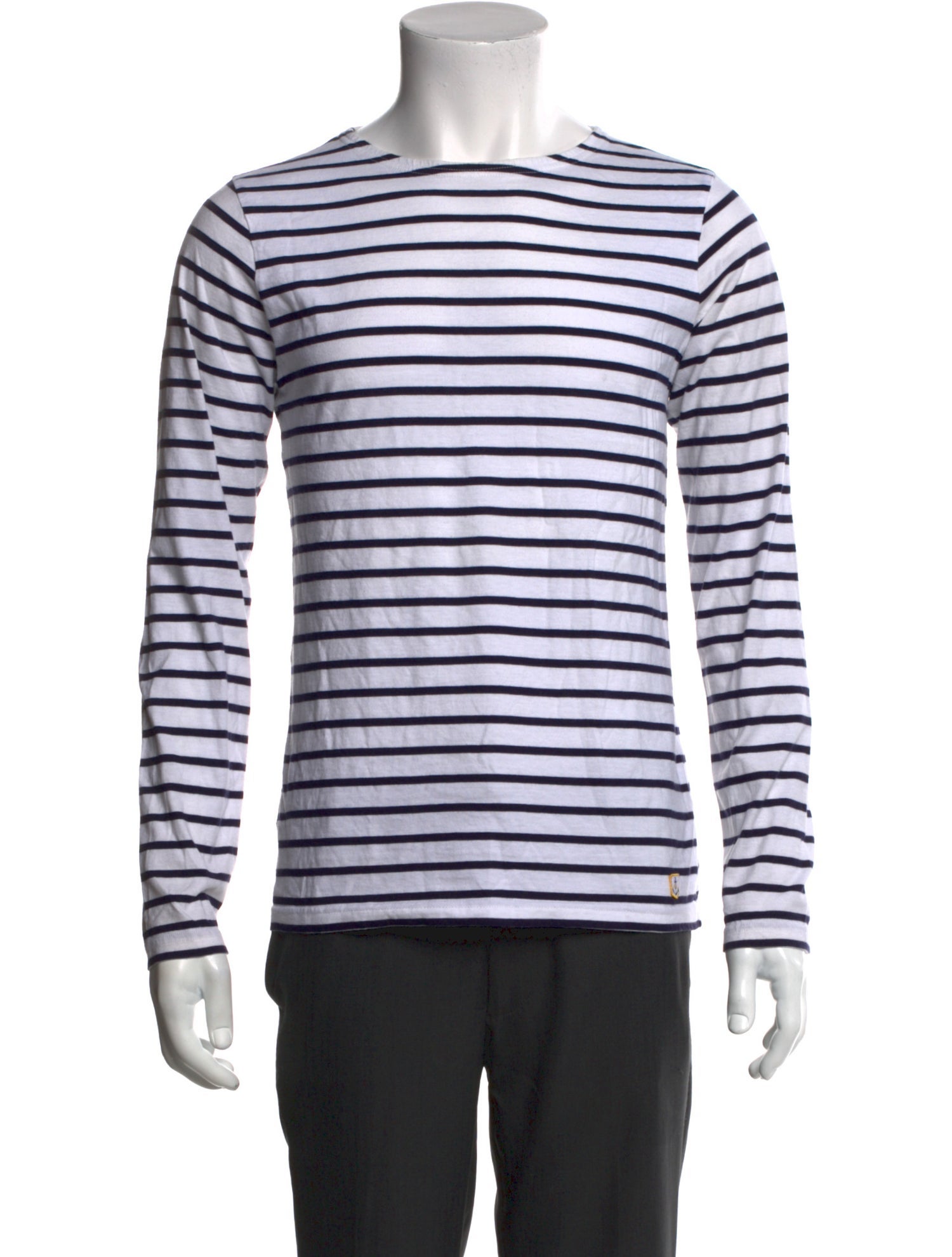 Armor Lux Striped Crew Neck T-Shirt