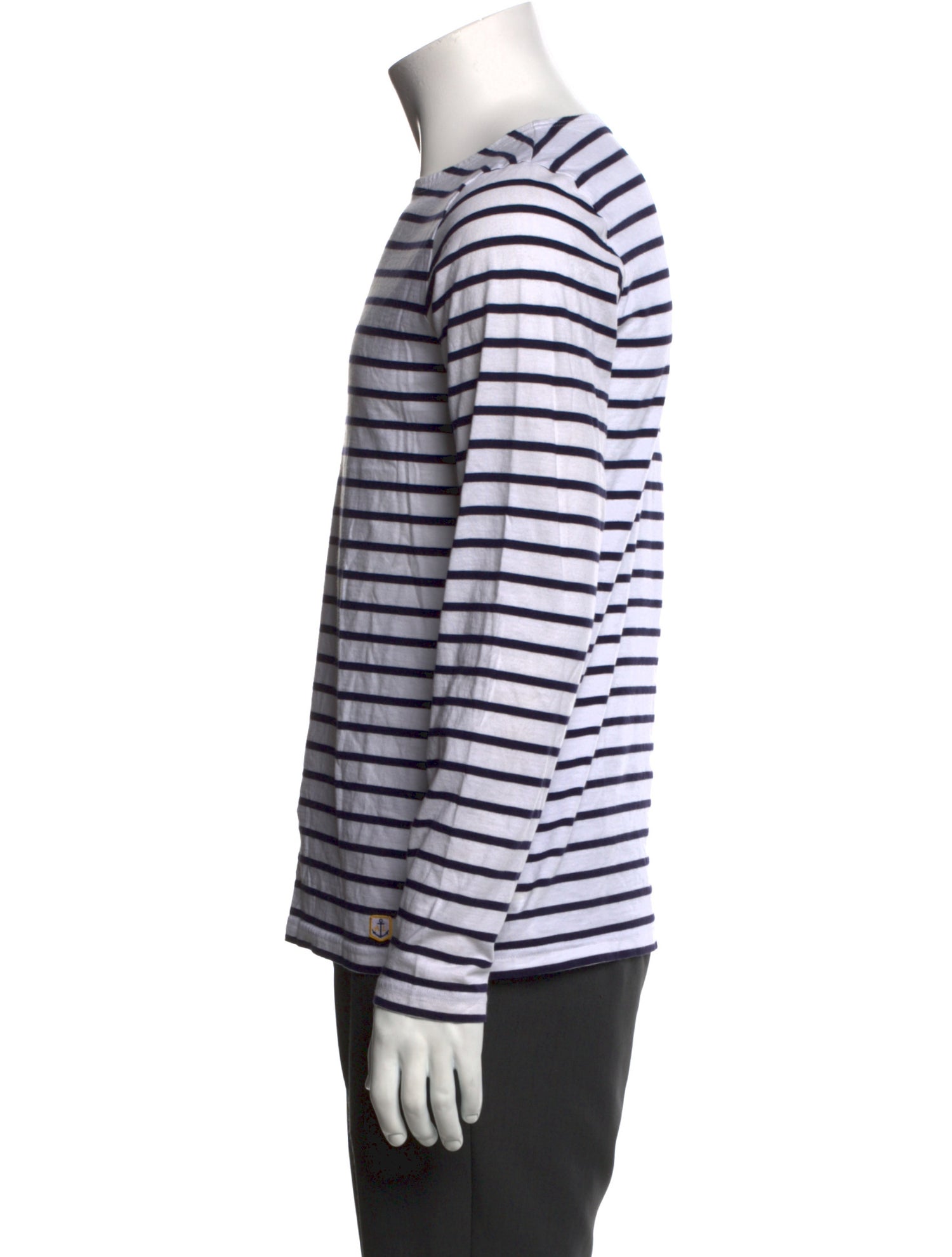 Armor Lux Striped Crew Neck T-Shirt