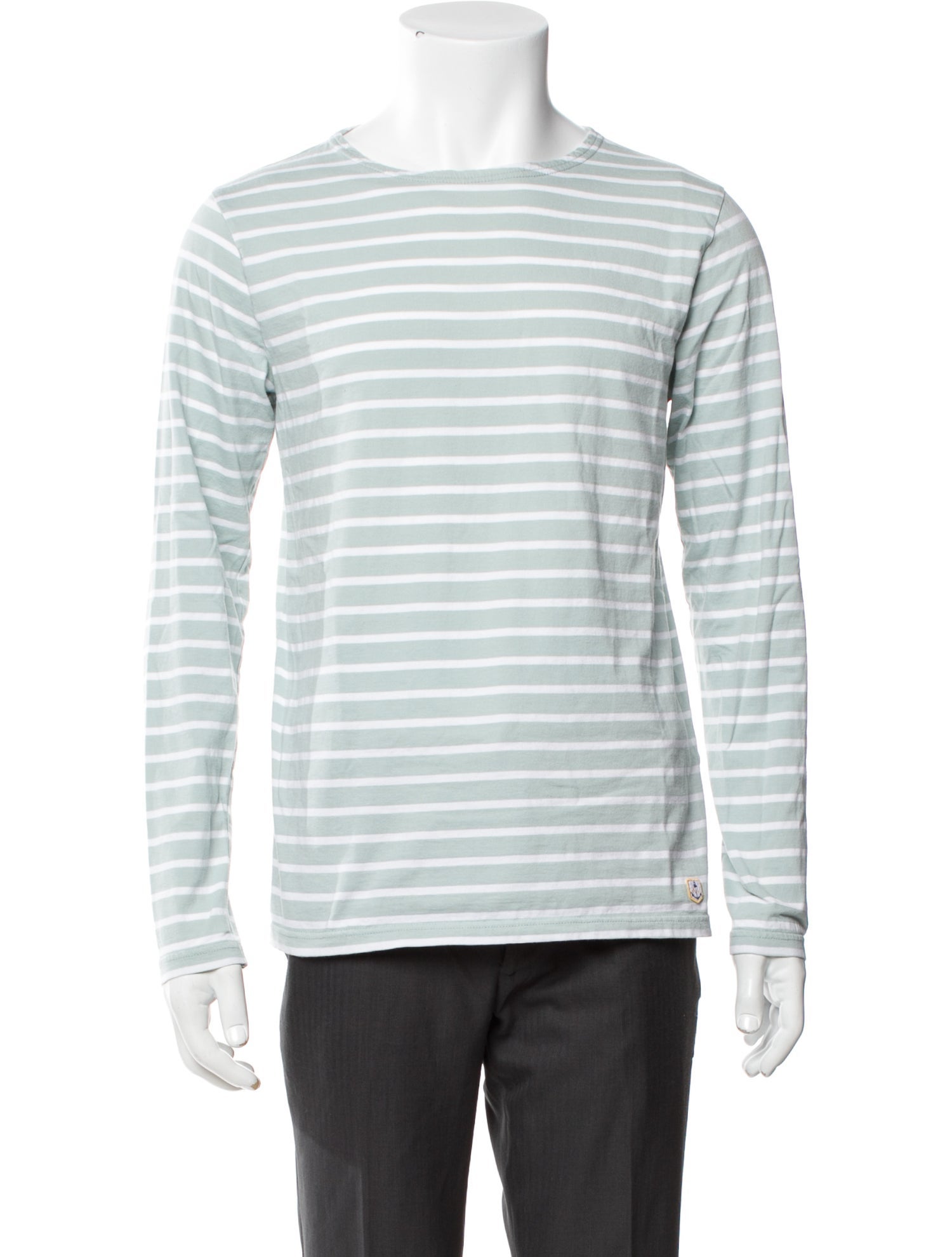 Armor Lux Striped Crew Neck T-Shirt
