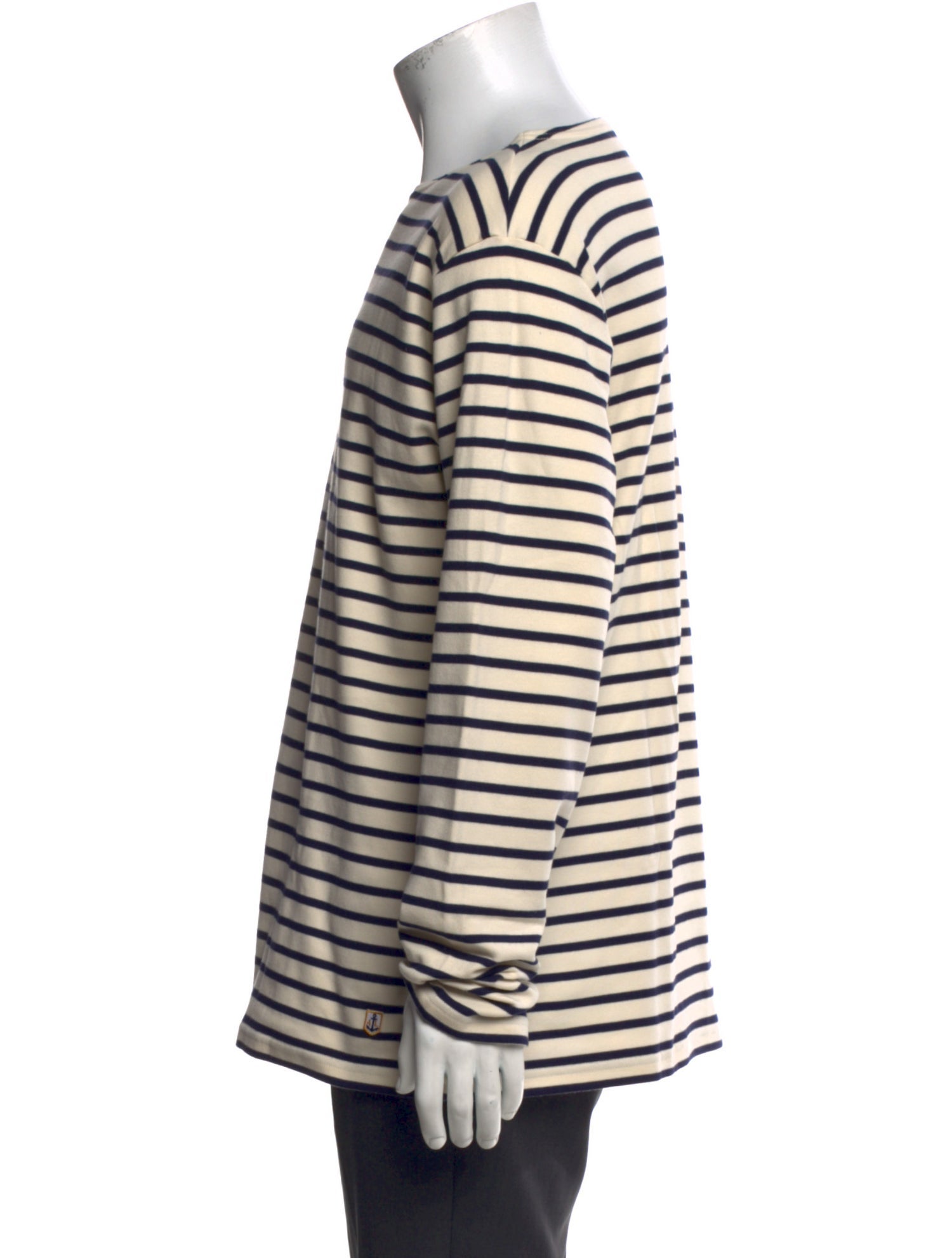 Armor Lux Striped Crew Neck T-Shirt