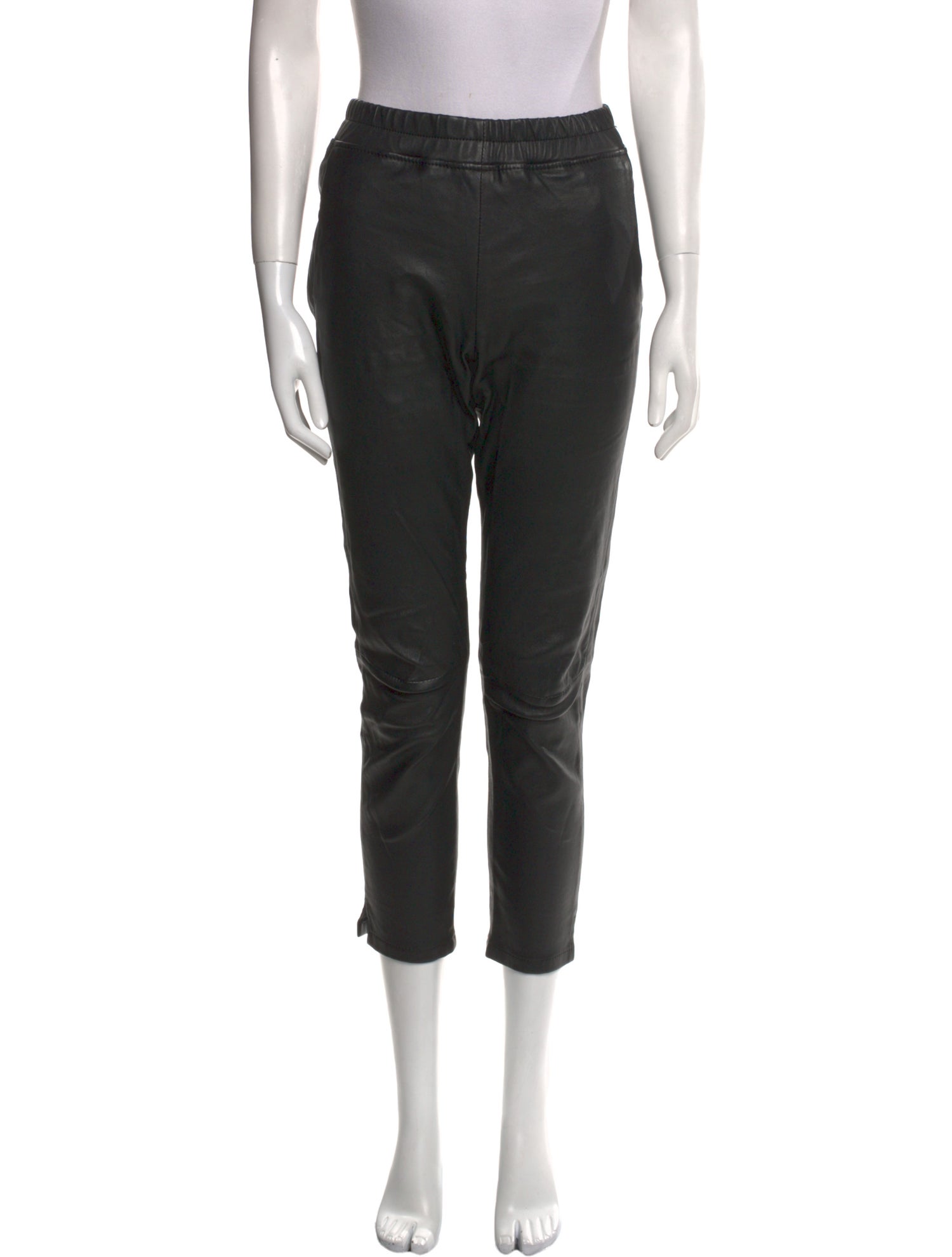 Arma Collection Leather Straight Leg Pants