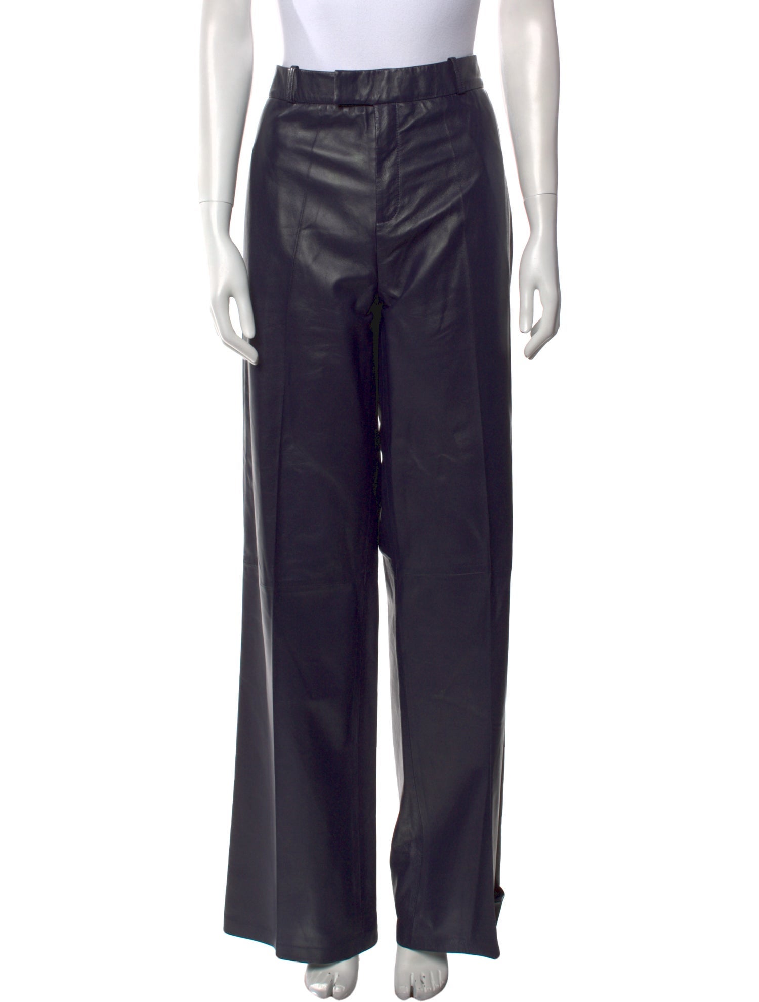 Arma Collection Leather Wide Leg Pants