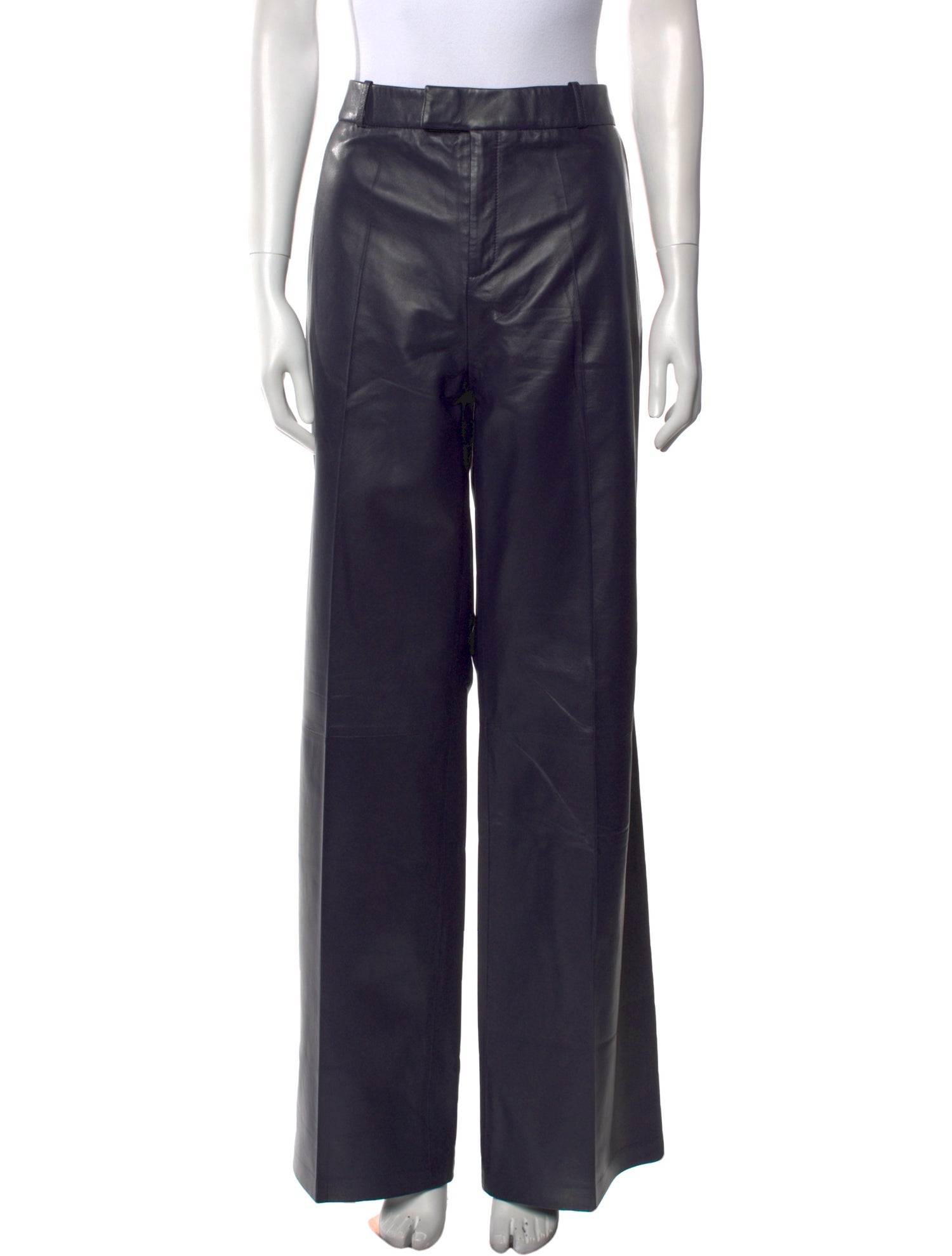Arma Collection Leather Wide Leg Pants